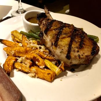 Shadowbrook - Honey glazed Pork Chop - American Near Me - Capitola, California Shadowbrook - Honey glazed Pork Chop - American Near Me - Capitola, California