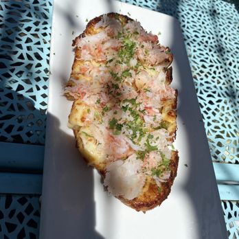 Flying Fish & Grill - Imitation Crabby - Cheesy Breadcrumbs - Seafood Near Me - Half Moon Bay, California