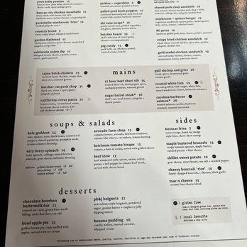 Bosscat Kitchen & Libations - Menu - Bars Near Me - Orange, California
