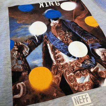Dynasty Brands - Art seperations and simulated-process printing for Neff. - Product Design Near Me - Garland, Texas