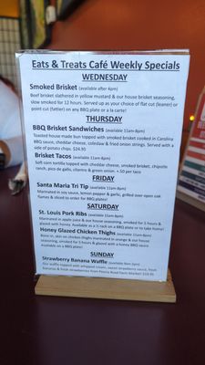 Menu photo 2 Eats & Treats Cafe Philomath, OR Menu photo 2 Eats & Treats Cafe Philomath, OR