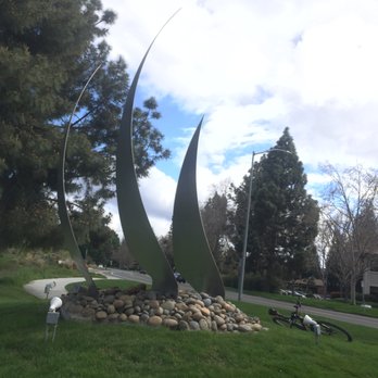 Sail Sculpture - Public Art Near Me - Mountain View, California Sail Sculpture - Public Art Near Me - Mountain View, California