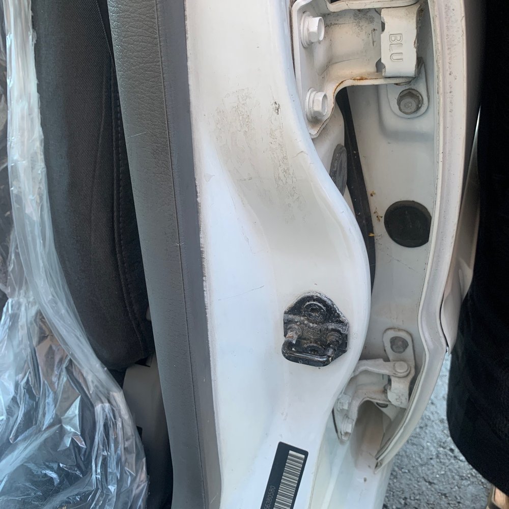 Crystal Clean Car Wash - Inside of door not detailed - Car Wash Near Me - El Cajon, California