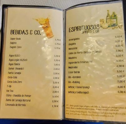 Menu photo 5 Tasca O Galo Olhão, 20