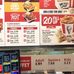 Buffet prices Kids 3 and under free.