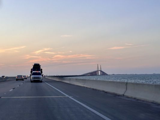 Sunshine Skyway Bridge by null