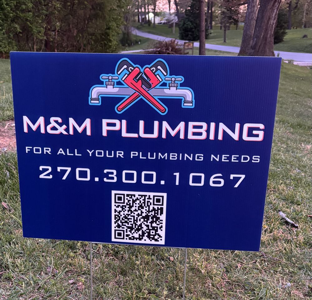 Slide of M&M Plumbing