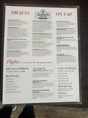 Menu photo 4 Alaskan Brewing Public House Juneau, AK