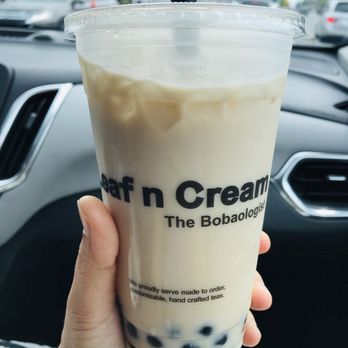 Leaf N Cream - Milk tea - Bubble Tea Near Me - Tustin, California Leaf N Cream - Milk tea - Bubble Tea Near Me - Tustin, California