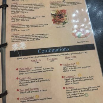 Mi Guadalajara - Menu page 4 - Mexican Near Me - Escondido, California