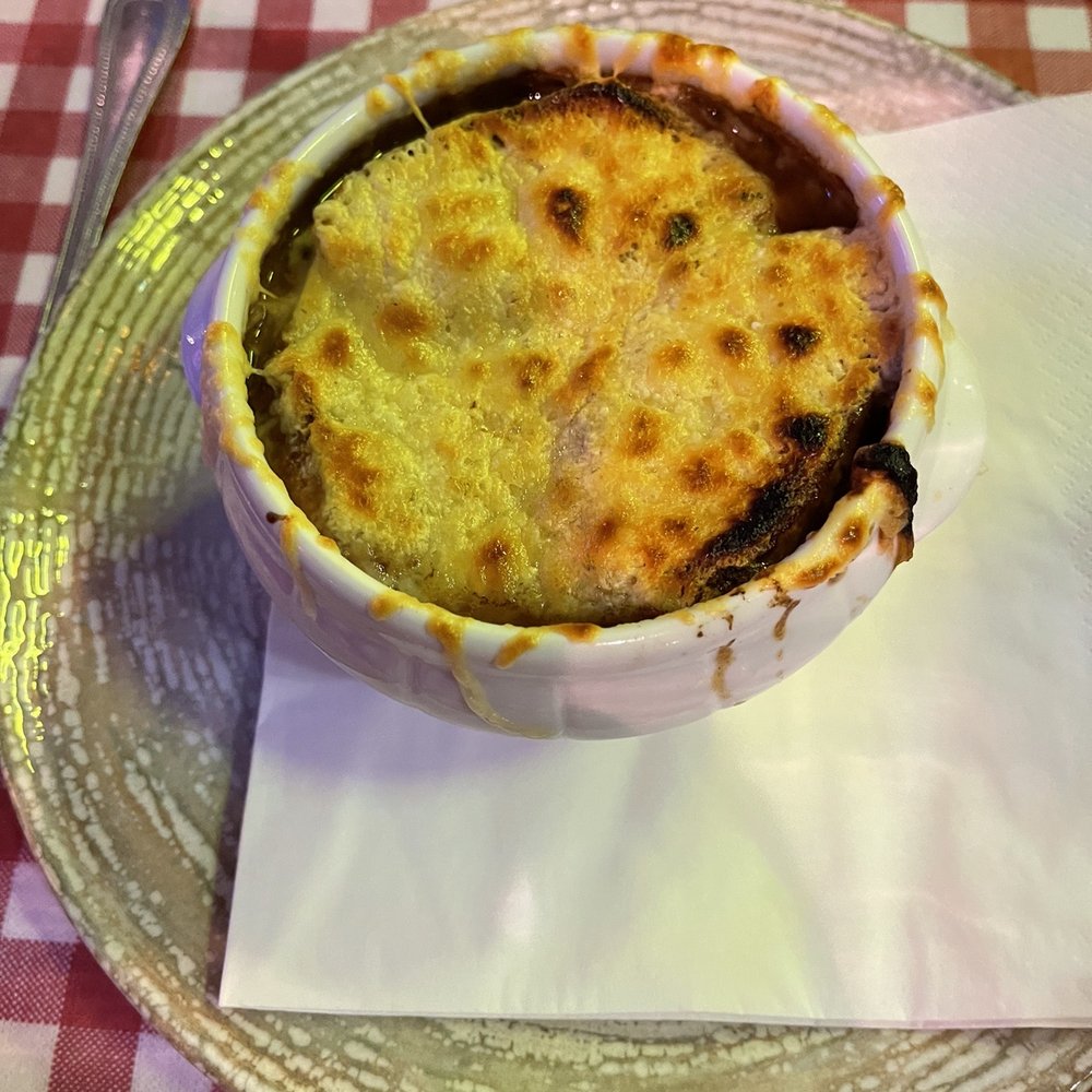 La Cave Gourmande - French Onion Soup - Bistros Near Me - Paris, 75