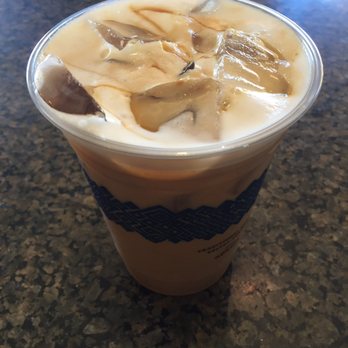 Peet's Coffee - Medium Iced Caramel Macchiato ($4.65) - Coffee & Tea Near Me - Irvine, California
