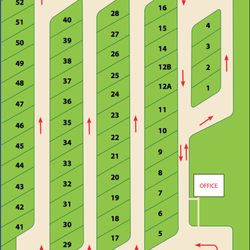 Angels in Goliad RV Park - Site Map