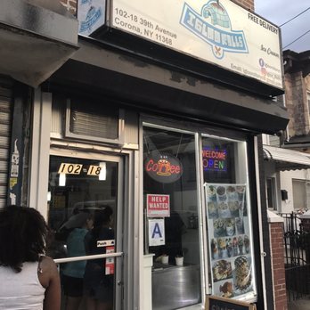 Igloo Rolls - people standing outside of a restaurant - Ice Cream & Frozen Yogurt Near Me - Corona, New York