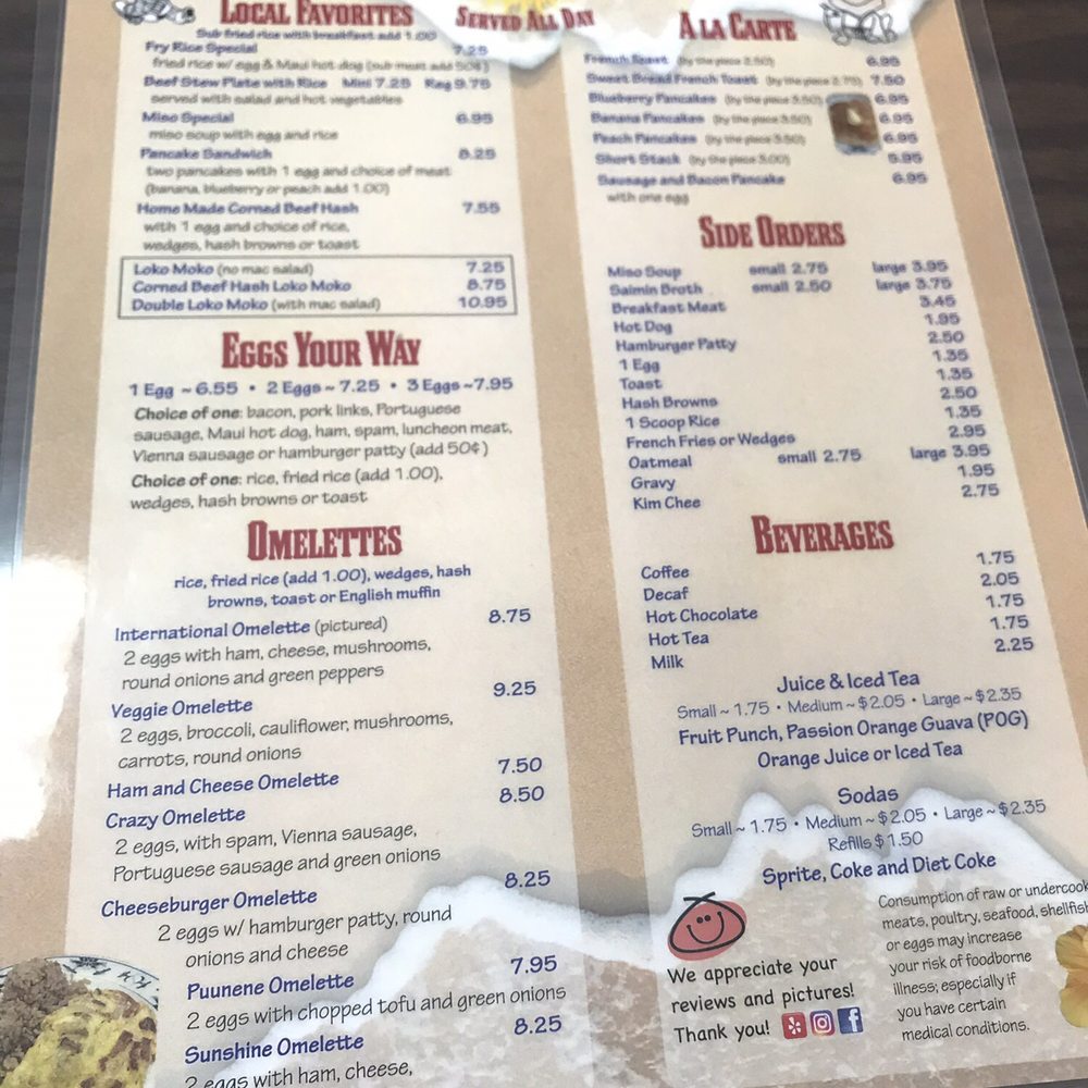 Jack's Inn - Breakfast & Brunch Near Me - Kahului, Hawaii Jack's Inn - Breakfast & Brunch Near Me - Kahului, Hawaii