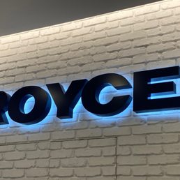 Inside signage