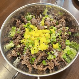 Beef Bulgogi Rice Bowl surprisingly good!