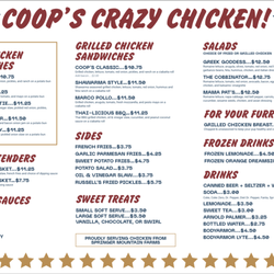 Coop's Crazy Chicken