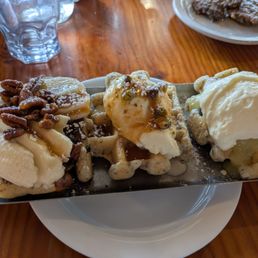 Amazing mini gluten free waffles!