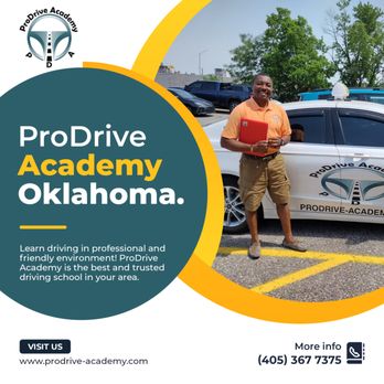 ProDrive Academy - Examiner Ndifor getting ready to administer a State Road Test. - Driving Schools Near Me - Warr Acres, Oklahoma ProDrive Academy - Examiner Ndifor getting ready to administer a State Road Test. - Driving Schools Near Me - Warr Acres, Oklahoma