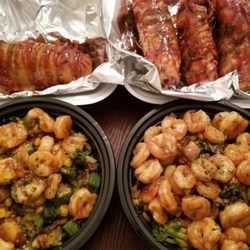 Soulfood Sushi - Soulfood Eggrolls and Bad & Boujee Shrimp Rice Bowls