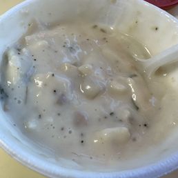 Bowl of chowder.