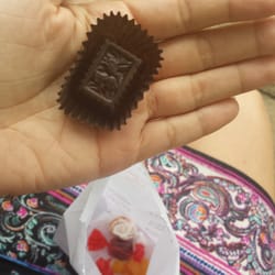 Daffin's Candies - Dark Black Forrest Truffle and assorted bucket candies