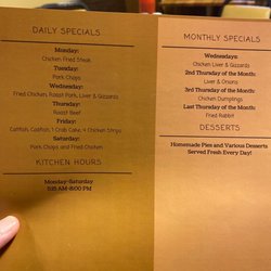 Al's Place - Menus and hours
