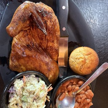 Hole In The Wall Bbq - Dried out chicken. Bad beans. Terrible corn bread - Barbeque Near Me - Springfield, Oregon Hole In The Wall Bbq - Dried out chicken. Bad beans. Terrible corn bread - Barbeque Near Me - Springfield, Oregon