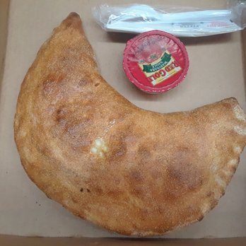 Baldy's Grill - Chicken alfredo calzone - Pizza Near Me - Murray, Kentucky