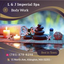 L & J Massage - Unwind and relax at L & J Imperial Spa, your premier destination for quality body work in Abington, MA...