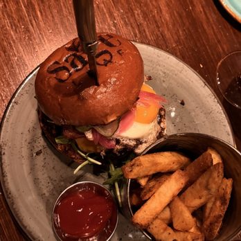 Sage Leaf - Burger with duck fat fries - New American Near Me - Reno, Nevada
