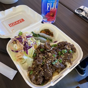 Krave - The bulgogi beef platter - yum!! - Asian Fusion Near Me - Atlanta, Georgia