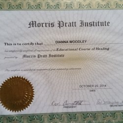 Psychic Evidential Medium - My studies at Morris Pratt Institute 5 year course I did in 22 months 87.95 grad point average this is Rikki