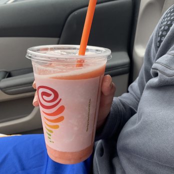 Jamba - A Caribbean Passion that we were told and reassured was a White Gummy Bear! Lazy workers! - Juice Bars & Smoothies Near Me - Kaneohe, Hawaii Jamba - A Caribbean Passion that we were told and reassured was a White Gummy Bear! Lazy workers! - Juice Bars & Smoothies Near Me - Kaneohe, Hawaii