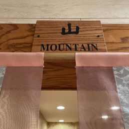 The Sign on the Mountain Room.