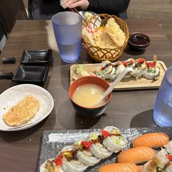 Daily special #1, tempura, green dragon roll