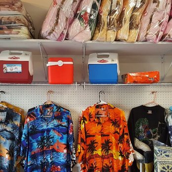 Rancho Market - a variety of clothing hanging on a wall - Grocery Near Me - Hawthorne, California Rancho Market - a variety of clothing hanging on a wall - Grocery Near Me - Hawthorne, California