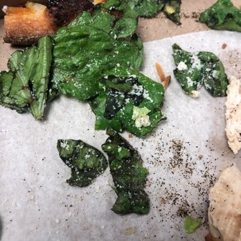 Pies & Pints - Disgusting old lettuce. - Pizza Near Me - Charleston, West Virginia