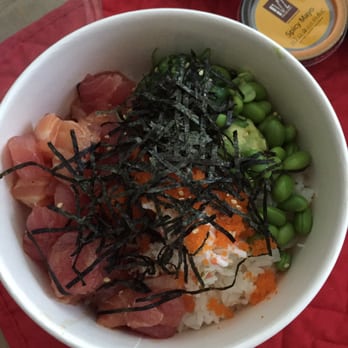 Poki One N Half - Three scoop bowl - Poke Near Me - San Diego, California Poki One N Half - Three scoop bowl - Poke Near Me - San Diego, California