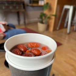 Wabi Sabi Tea - Ginger Longan Jujube Tea Served Hot