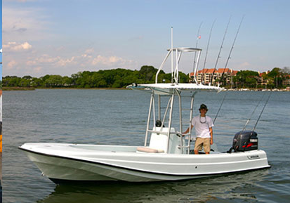 Out Of The Blue Fishing Charters Logo