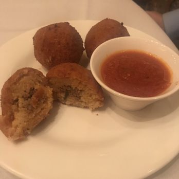 Mannino's Restaurant and Lounge - Rice balls. - Italian Near Me - Oakdale, New York Mannino's Restaurant and Lounge - Rice balls. - Italian Near Me - Oakdale, New York