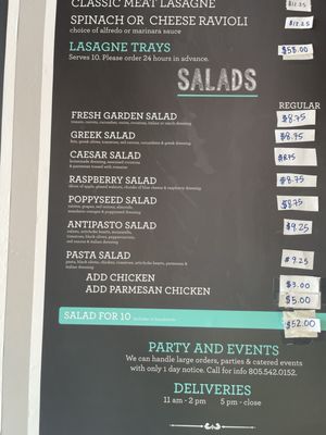 Menu photo 1 Nucci's San Luis Obispo, CA Menu photo 1 Nucci's San Luis Obispo, CA