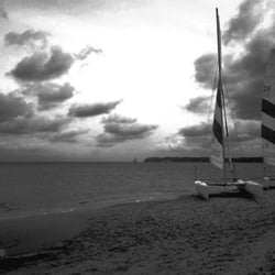 Strand an der Prorer Wiek - Wolken, Wind und Wasser an der Prorer Wiek (leicht nachbearbeitet)