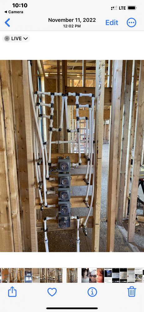 Slide of Little Joes plumbing