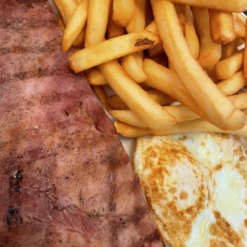 Mandy's Family Restaurant - Ham steak and eggs, sub french fries, toast included. $12.99 5.5.25 - Diners Near Me - Hawthorne, California Mandy's Family Restaurant - Ham steak and eggs, sub french fries, toast included. $12.99 5.5.25 - Diners Near Me - Hawthorne, California