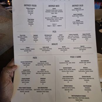 Cipresso - Menu - Italian Near Me - Hollywood, Florida