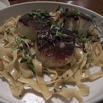 The Hideout Kitchen - Scallop entree - New American Near Me - Lafayette, California