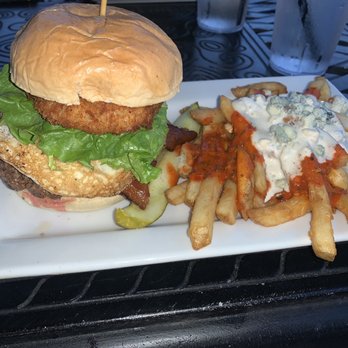 Hops Burger Bar - the North Carolinian Burger - Burgers Near Me - Greensboro, North Carolina
